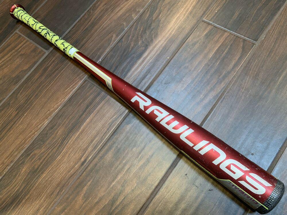 Rawlings VELO Hybrid BBCOR Baseball Bat 32/29 w/ New Lizard Skins