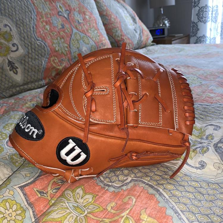 wilson a2000 saddle tan