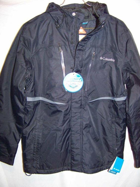 frozen granular hooded jacket