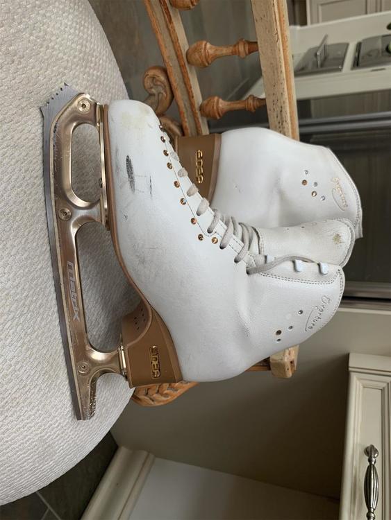 EDEA Overture Size 235 (4.0 US) with Jackson Ultima Matrix Blades (Gold