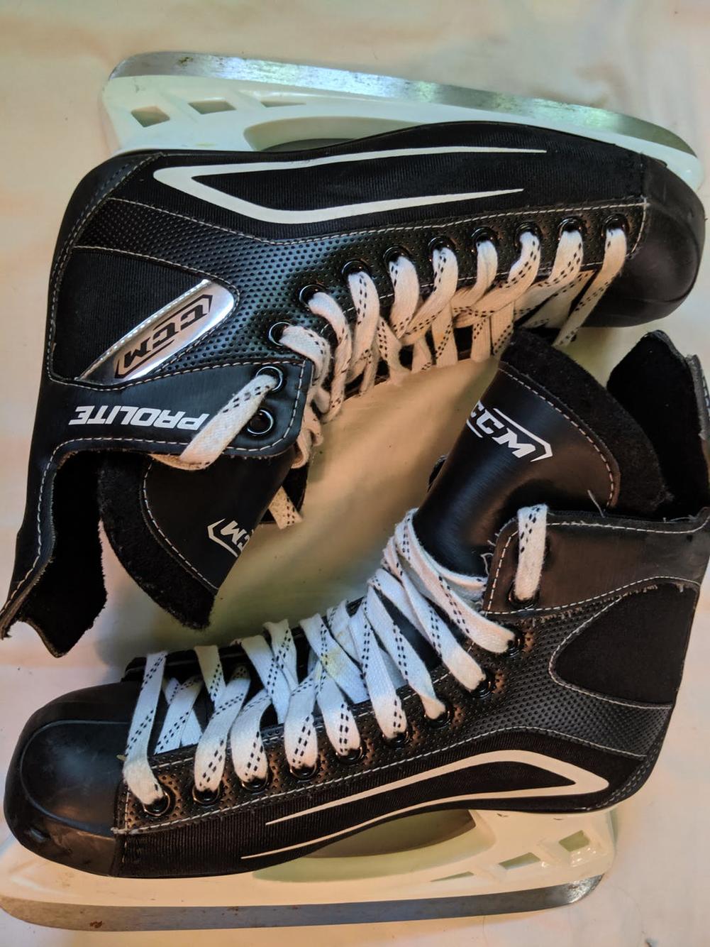 Used Ccm Prolite Senior 9 Ice Skates Ice Hockey SidelineSwap