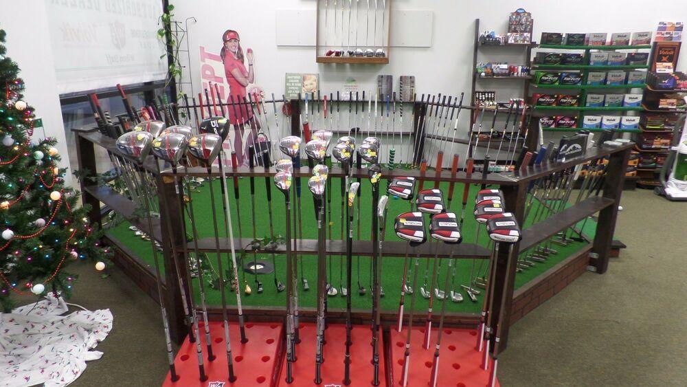 Guerin Rife Golf Rockersole Tour Spec Silver 355 Master Milled USA Heel