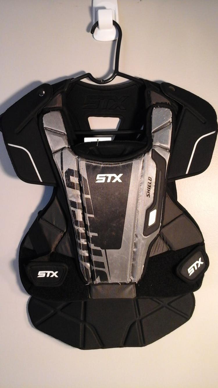 Used STX Shield Lacrosse Goalie Chest Protector Small SidelineSwap