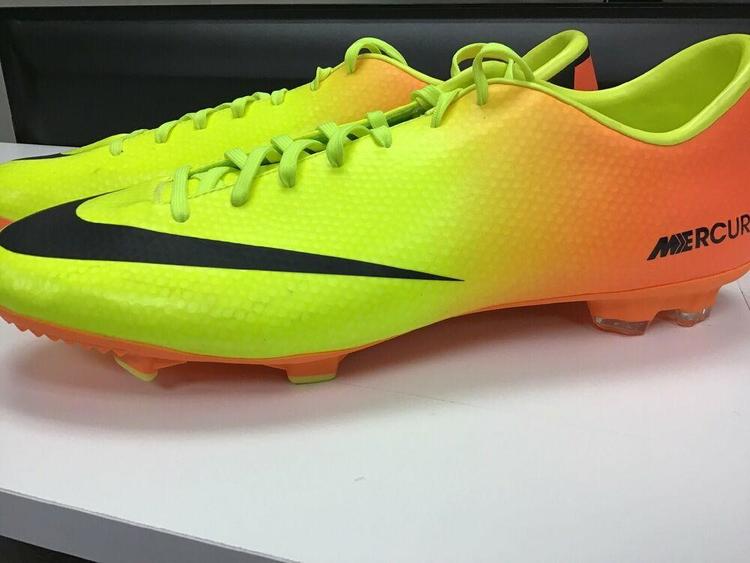 nike mercurial yellow and orange