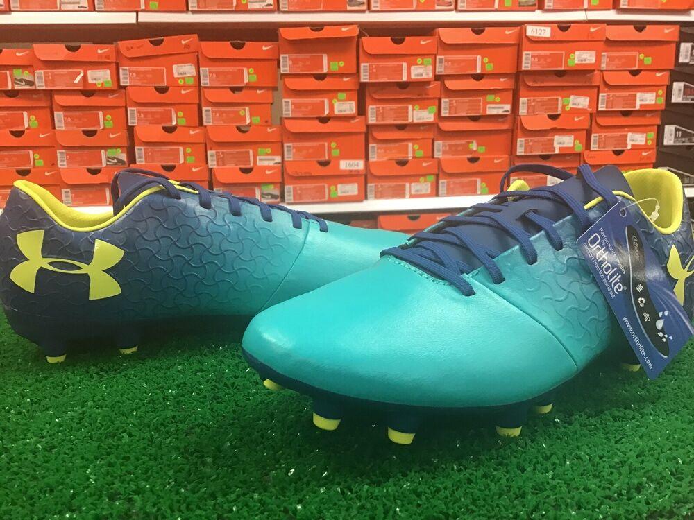under armour blue soccer cleats