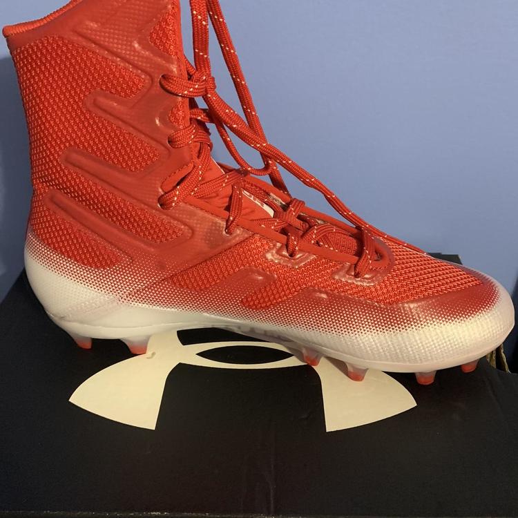red under armour cleats