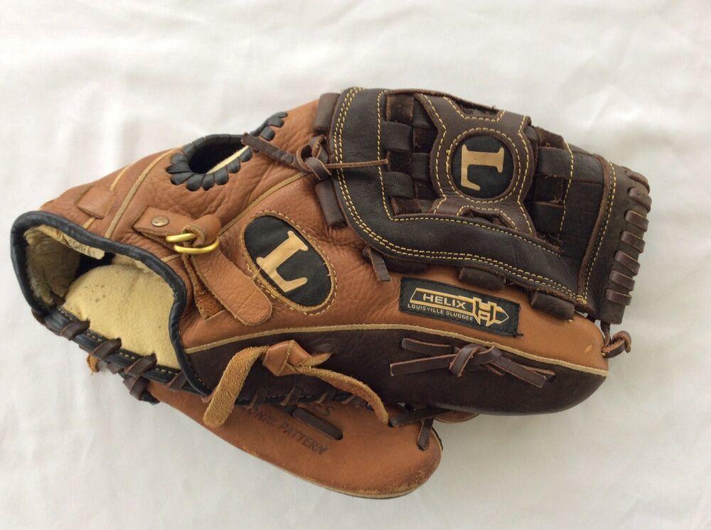 Louisville slugger Helix Leather Softball Glove Basball Hx1252 12.5