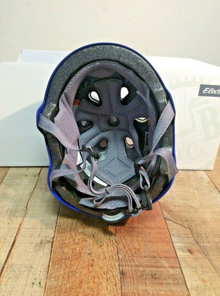 Electra Bicycle Helmet Cobalt Blue Matte ABS Hardshell CPSC Size Small Charity!