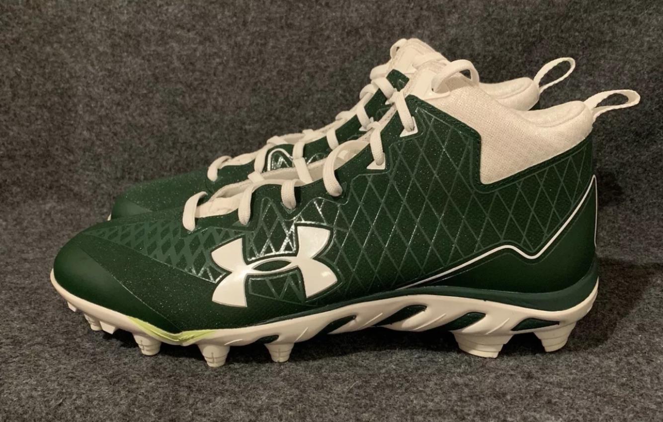 Under Armour Nitro Select Mid MC Green 3019944300 Size 11