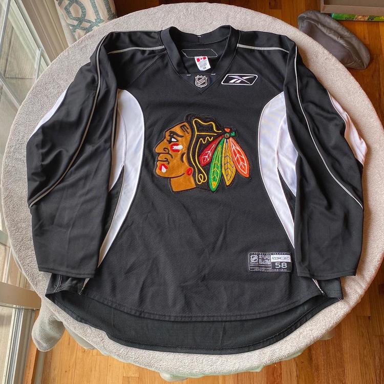 chicago blackhawks practice jersey