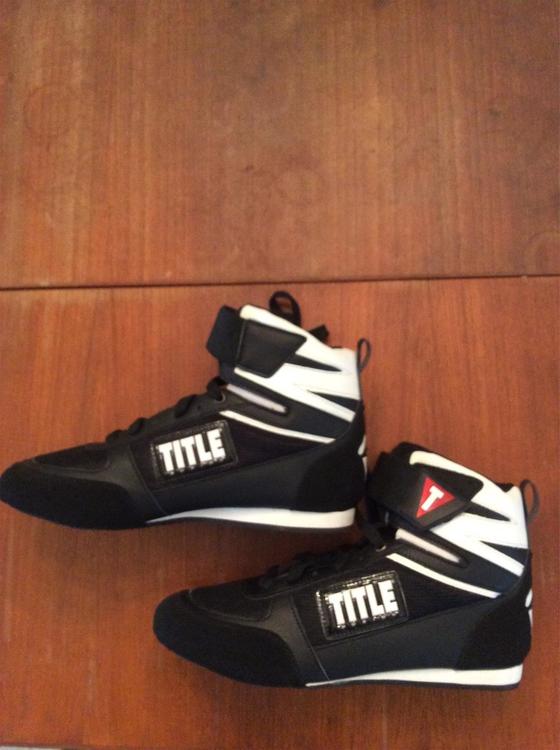 title boxing shoes