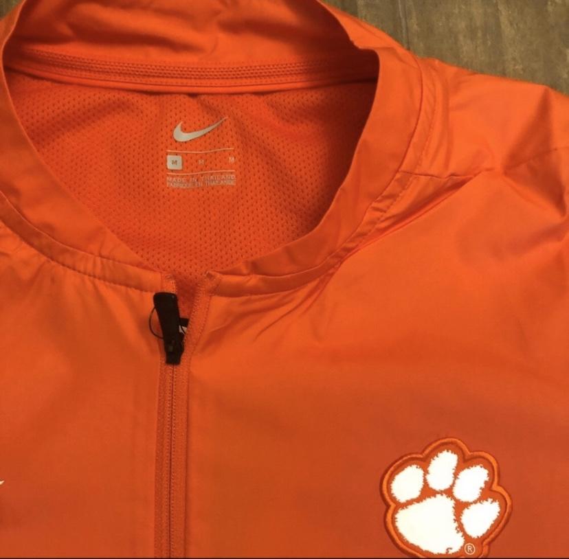 clemson nike windbreaker