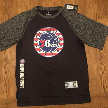 76ers dri fit shirt