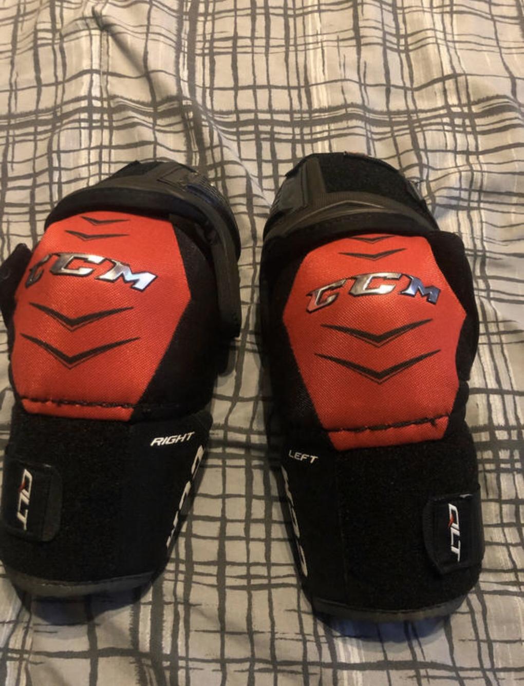 Senior Large CCM QuickLite QLT 290 Elbow Pads SidelineSwap