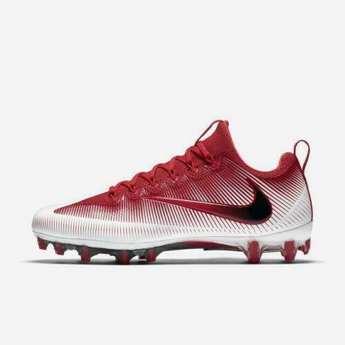 nike vapor football cleats red and white