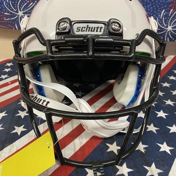 /" NEW /" WHITE SCHUTT DNA SOFT CUP HIGH HOOK UP FOOTBALL CHIN STRAP