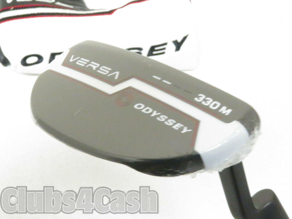 Odyssey VERSA 330 M Putter Mallet Black/White/Black Hot Insert 35