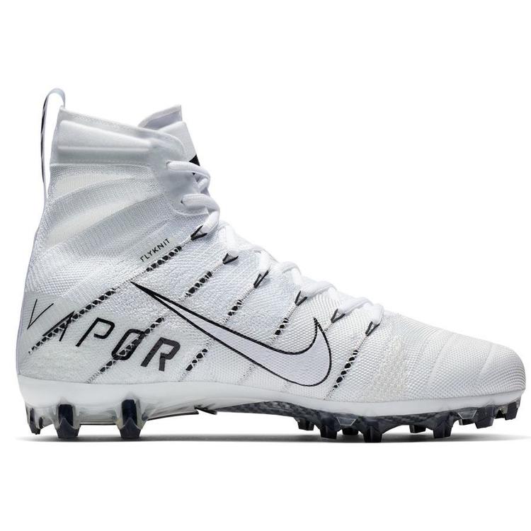 white high top cleats