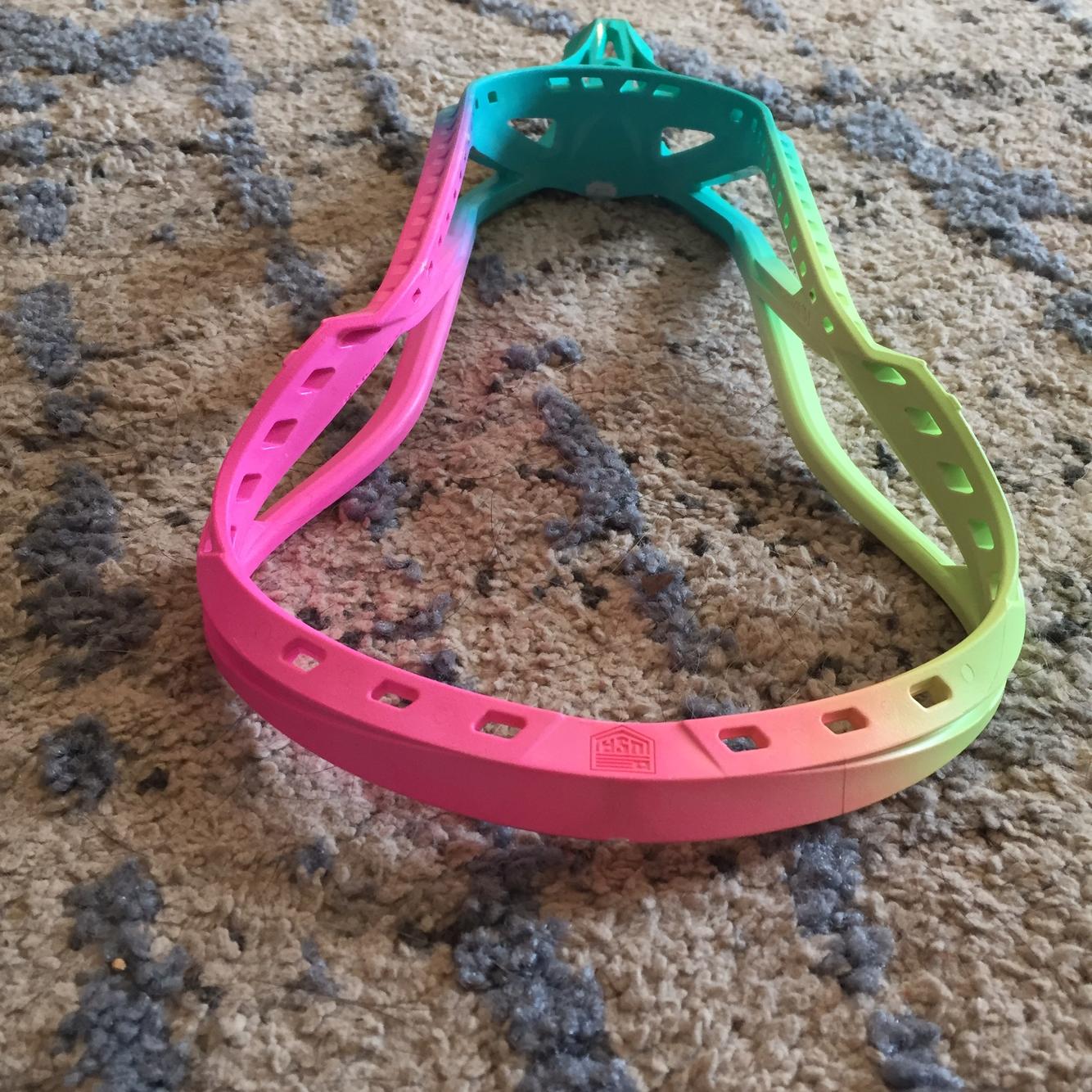 New Sherbet Dyed Maverik Lacrosse Head SidelineSwap