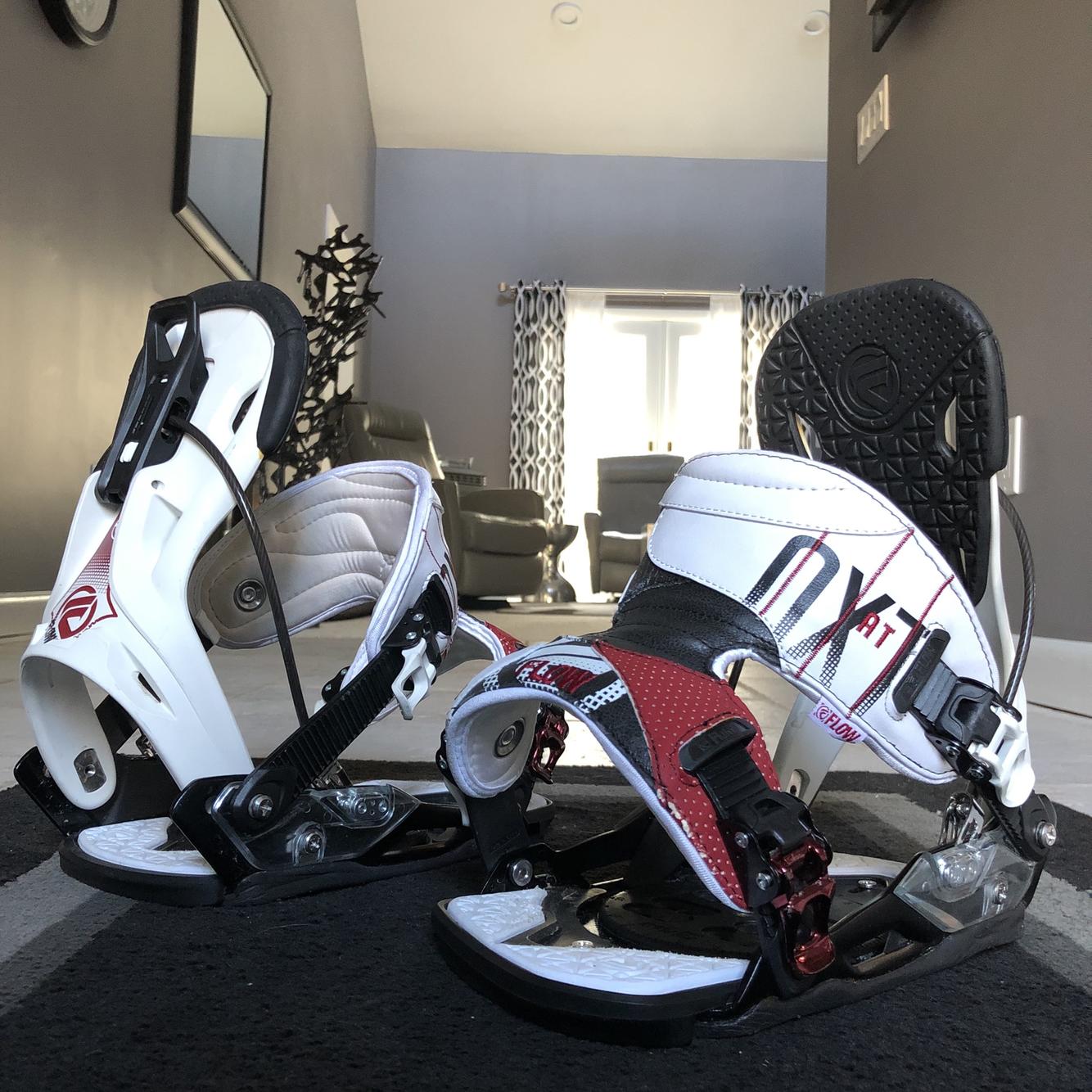 Men's Large Flow Alpha Snowboard Bindings SidelineSwap