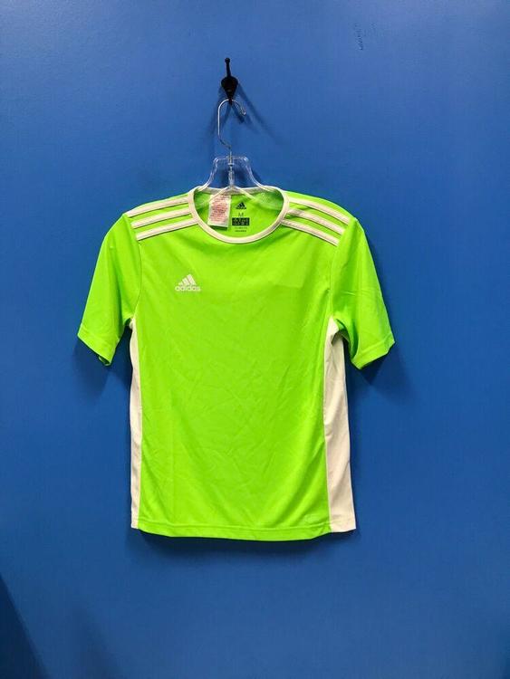 NEW Adidas 100% Polyester Climalite Youth Soccer Jersey Color Green White Size M *FIRM PRICE* | SidelineSwap NEW Adidas 100% Polyester Climalite Youth Soccer Jersey Color Green White Size M *FIRM PRICE* | SidelineSwap