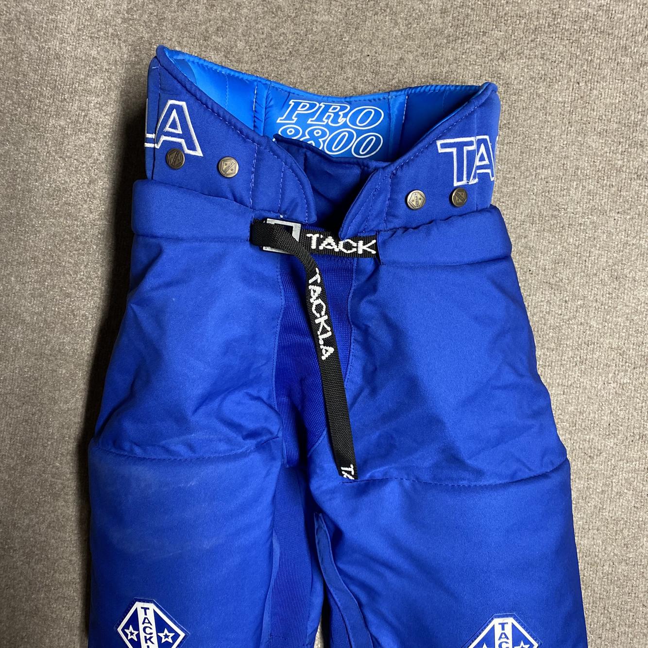 Royal Blue Junior Medium Tackla Pro 8800 Hockey Pants SidelineSwap