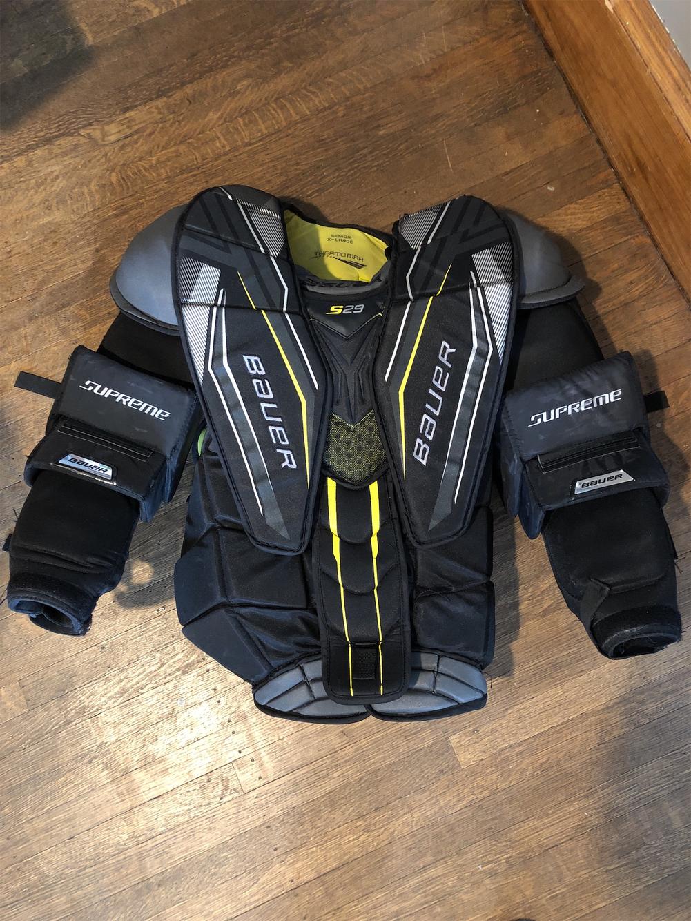 Senior Extra Large Bauer S29 Goalie Chest Protector SidelineSwap