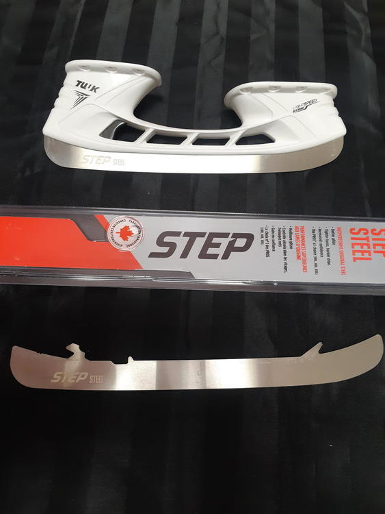 New Step Steel for Bauer LS EDGE 263