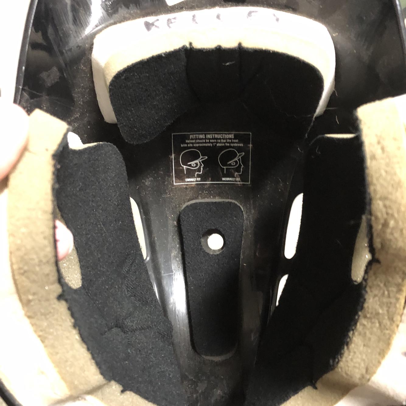 Black Worth Batting Helmet Youth SidelineSwap