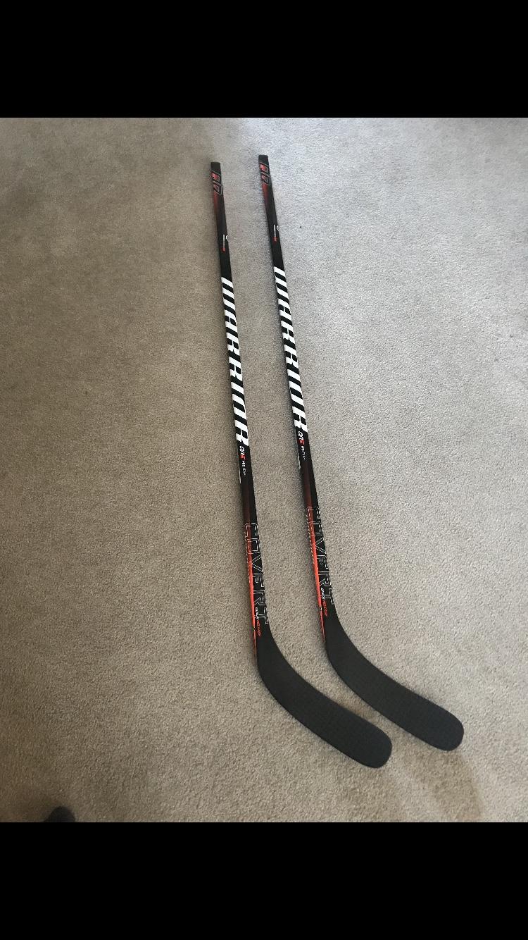 Warrior New Left Handed QRE Pro Team Mid Stick Hockey Sticks