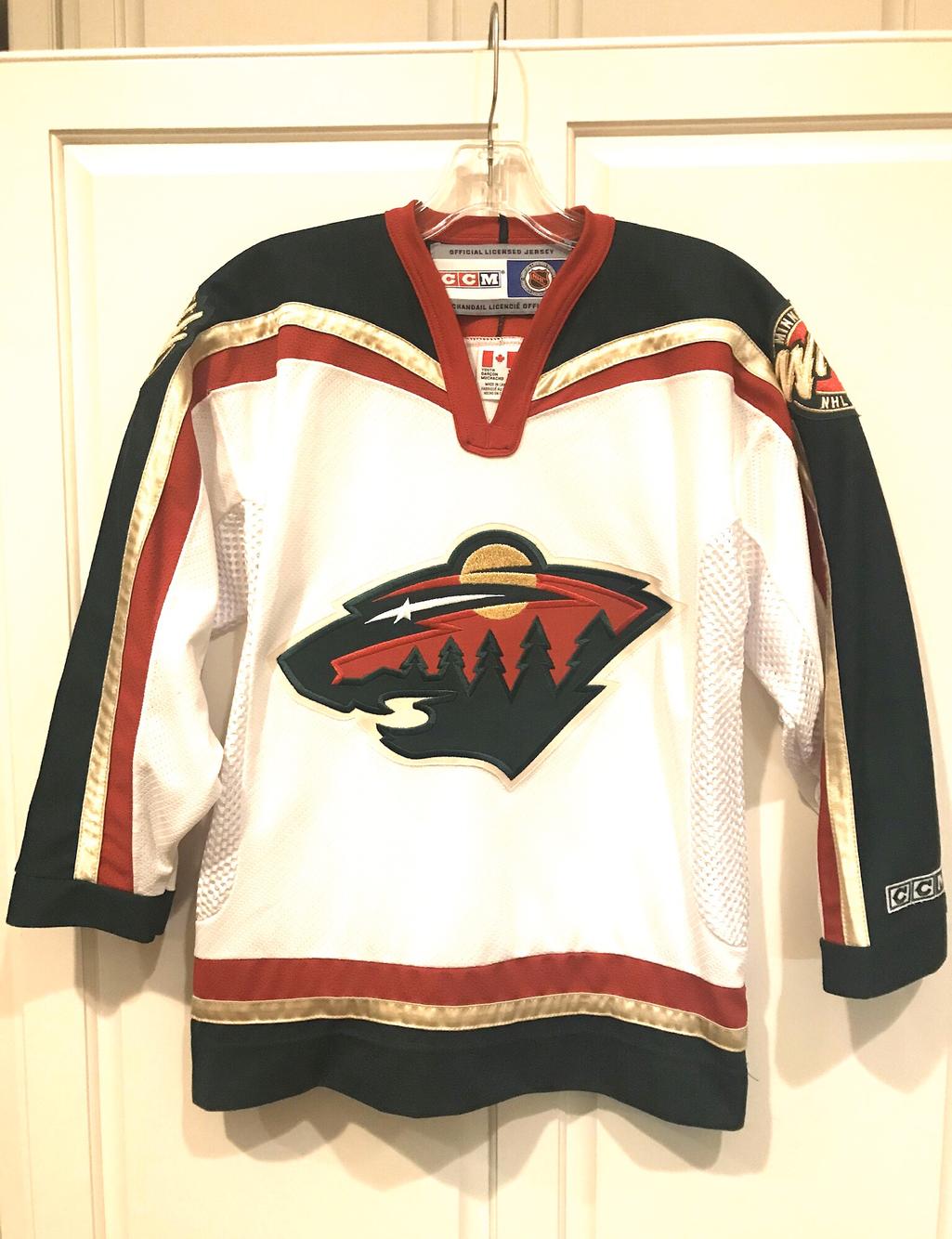 mn wild youth jersey