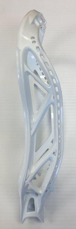 New Under Armour Charge Super Stiff mens lacrosse head unstrung white NFHS spec