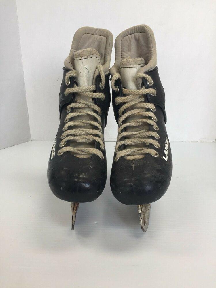 Vintage Lange 1981 Junior size 5.5 Rare Molded Mens Ice Hockey Skates