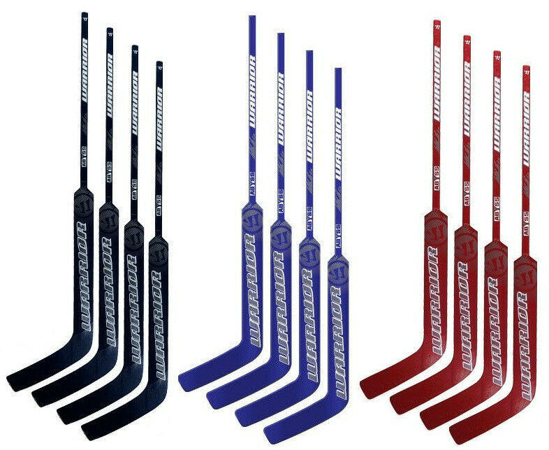 New 4 Pack of Warrior Abyss Sr ice hockey goalie sticks senior wood