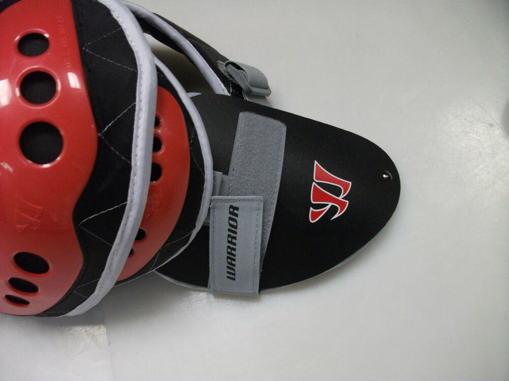 New Warrior box lacrosse shoulder pads Fat Boy sz Large Hitman chest