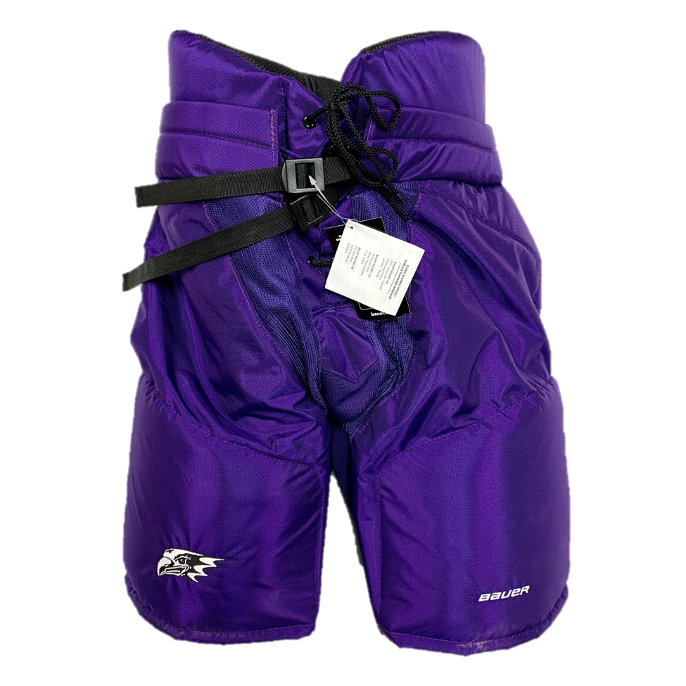 NCAA New Senior Bauer Purple Custom Pro Hockey Pants Pro Stock