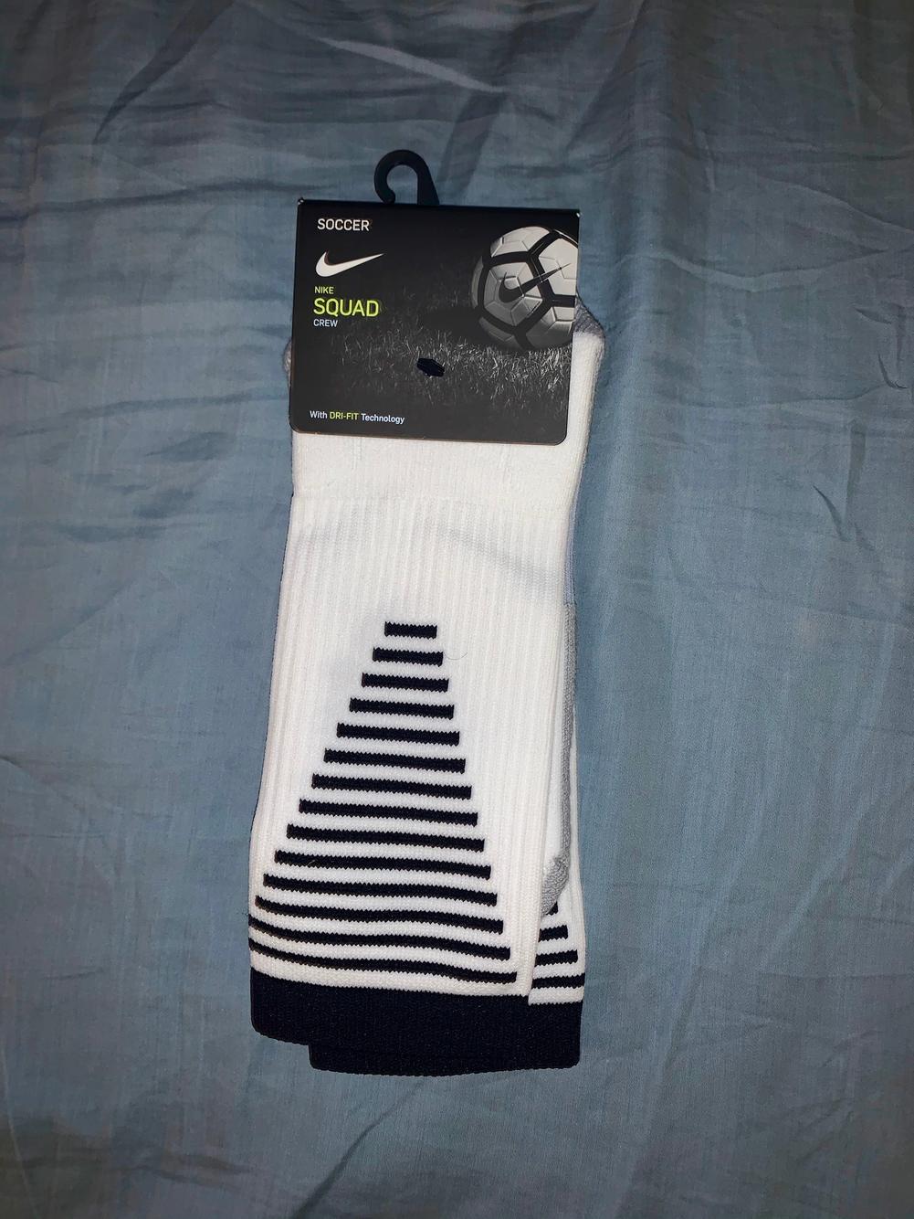 white elite socks