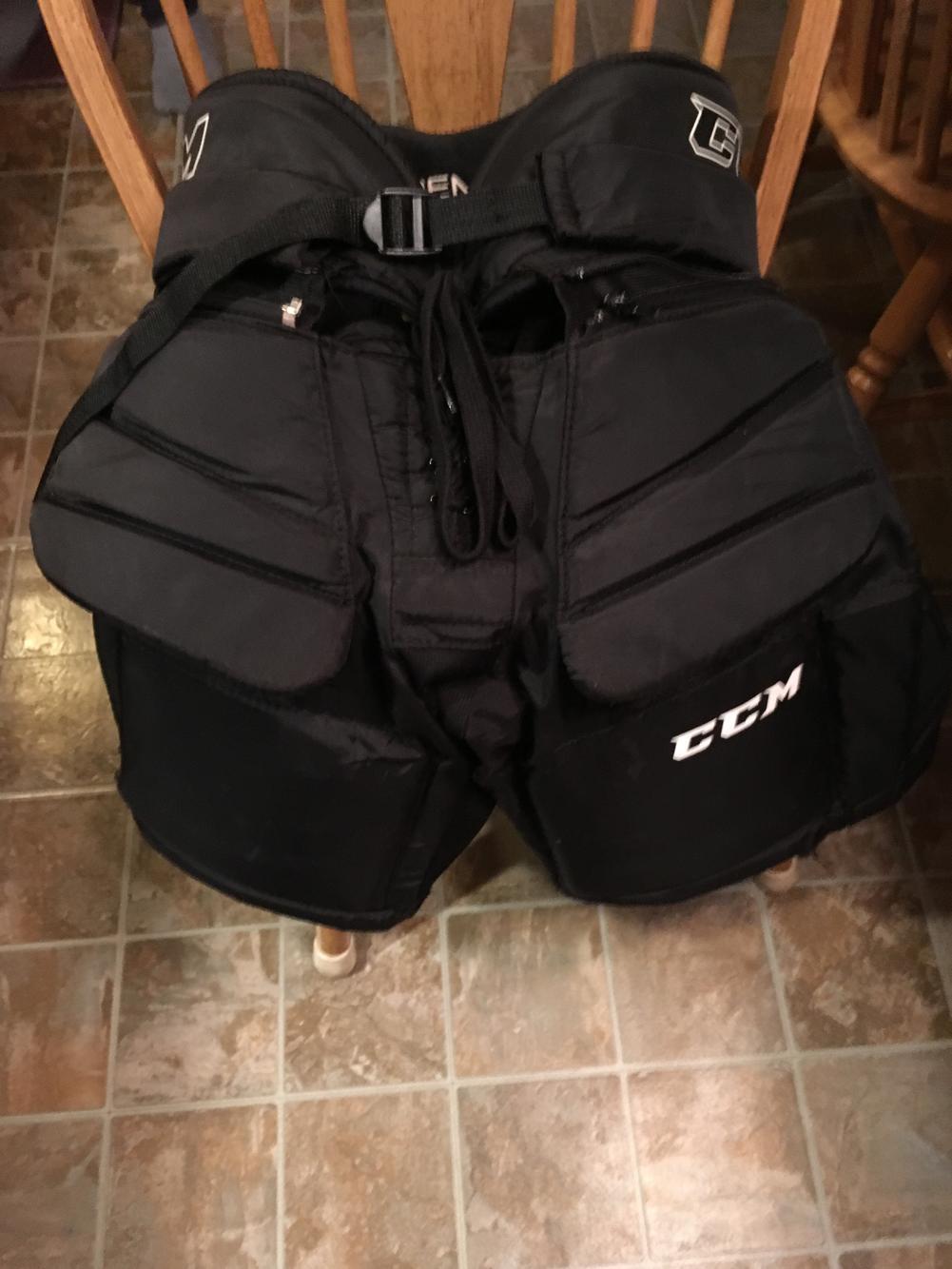 Used Junior Extra Large CCM Premier Pro Hockey Goalie Pants SidelineSwap