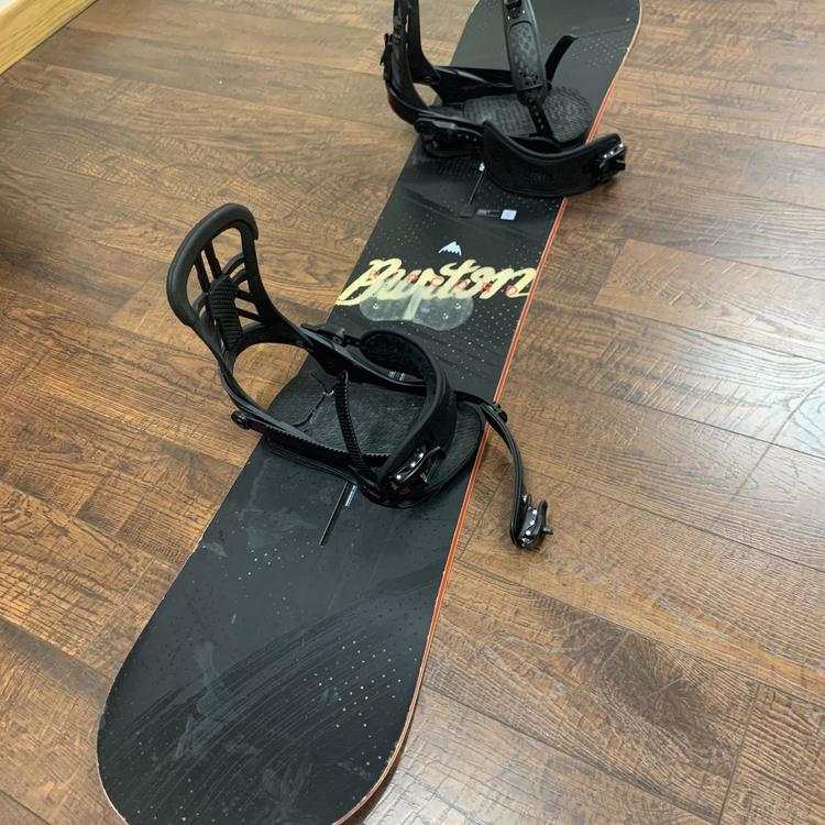 Burton Used With Bindings Snowboard Snowboarding Snowboards