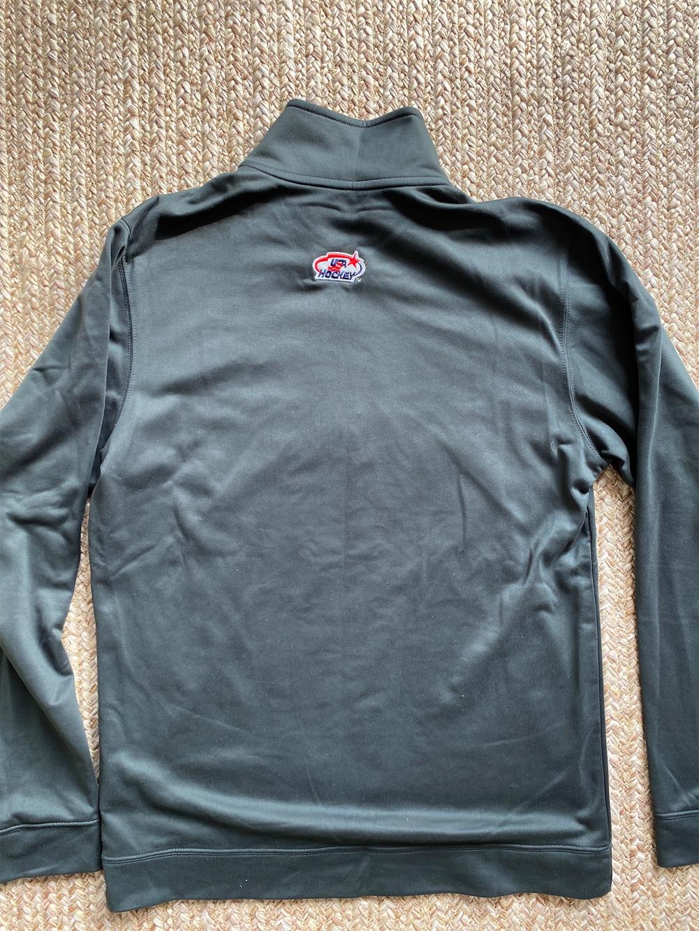 USA Hockey Gray Quarter Zip SidelineSwap