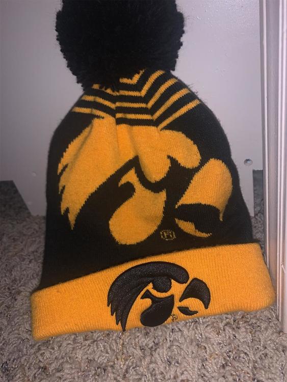 iowa hawkeye beanie