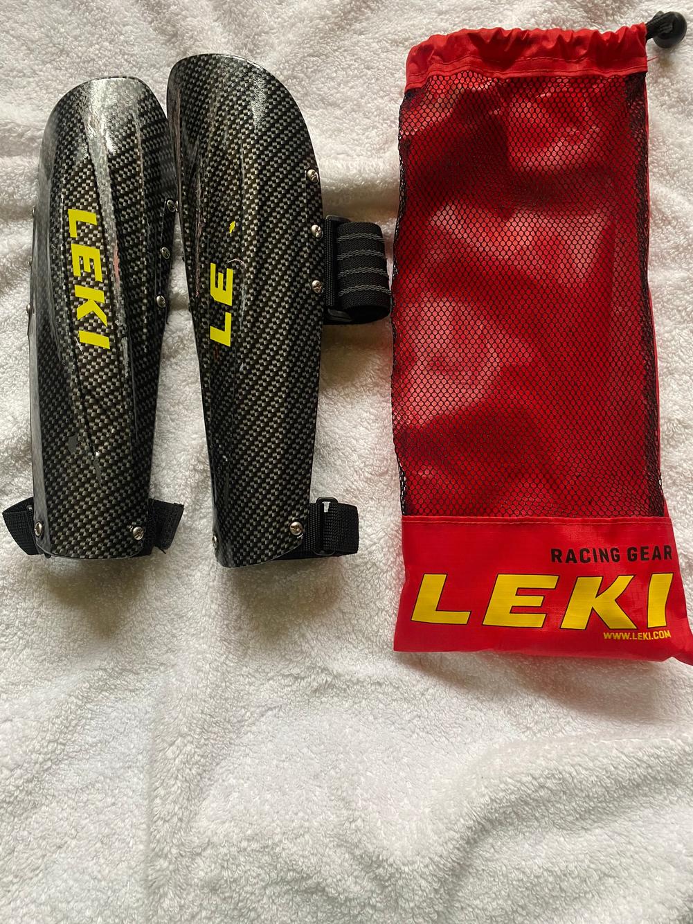 Leki Forearm Guards Optic Black SidelineSwap