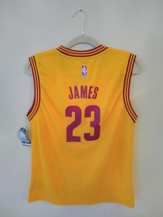 lebron jersey yellow