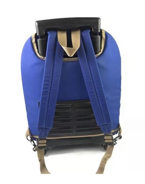 blue book bag