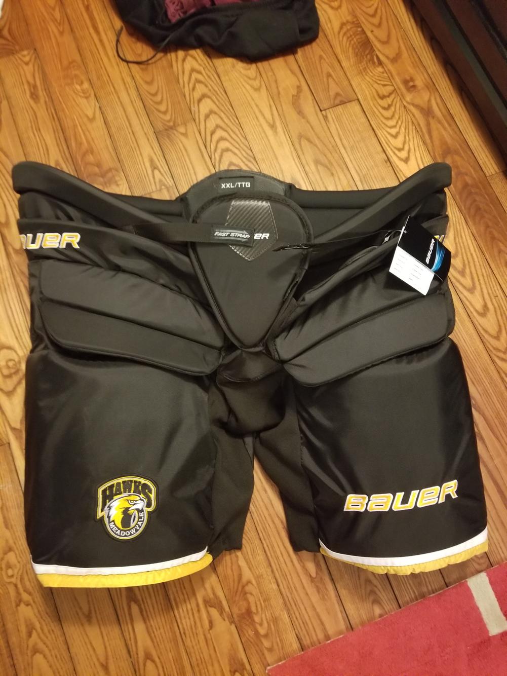 New XXL Bauer Hockey Goalie Pants SidelineSwap