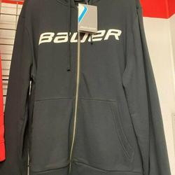 bauer zip up hoodie