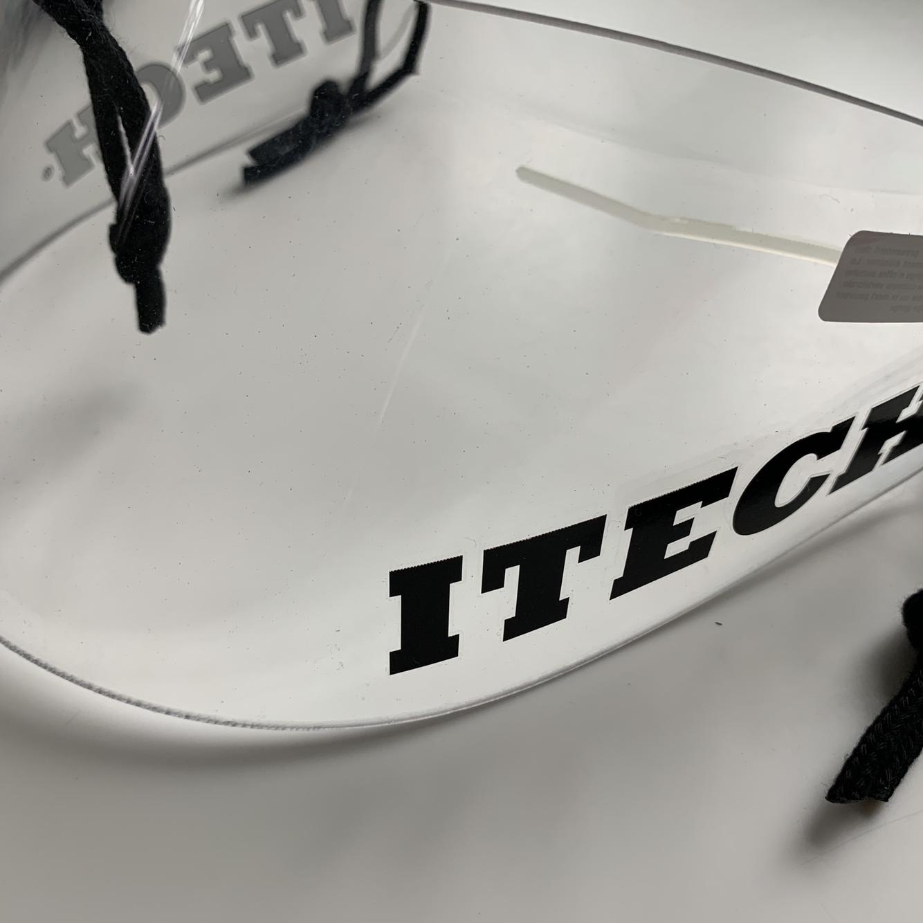 NEW Itech Clear Goalie Mask Throat Protector SidelineSwap