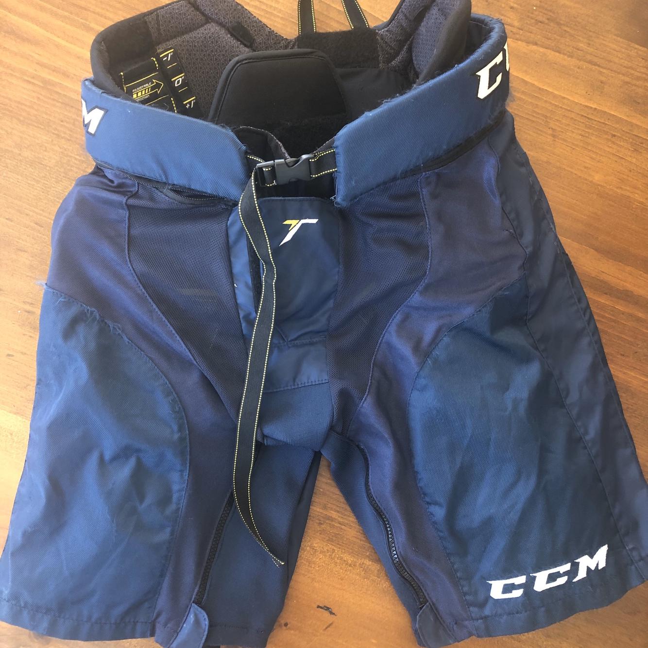 Senior Small CCM Super Tacks Girdle/Shell SidelineSwap