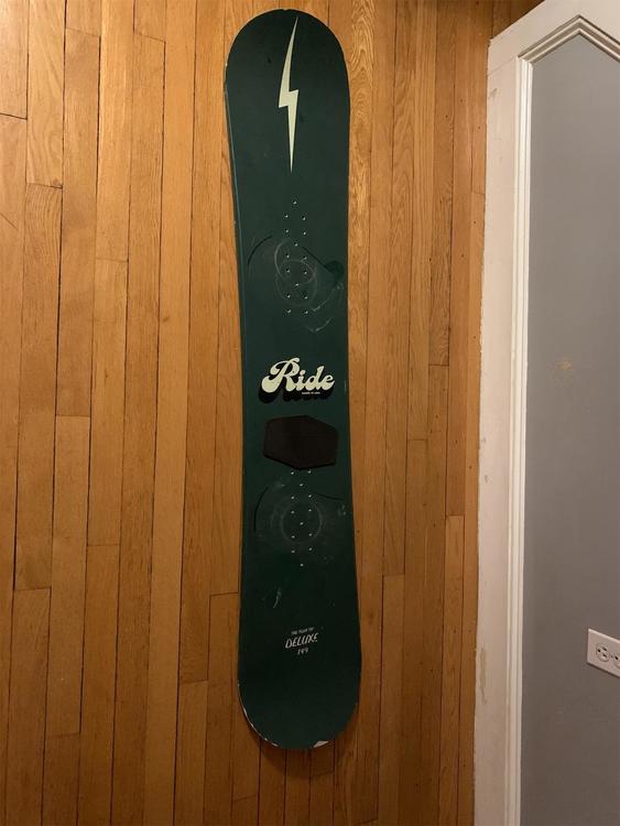 Ride Unisex The Twin Tip Deluxe 149 Without Bindings Medium Flex