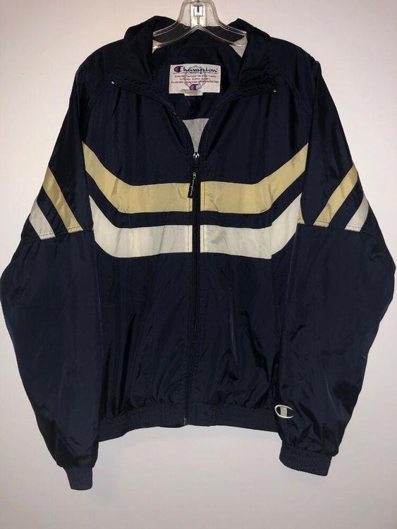 gold champion windbreaker